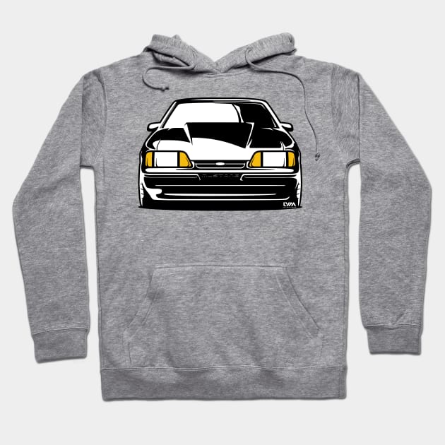 Foxbody Ford Mustang Notch Hoodie by LYM Clothing